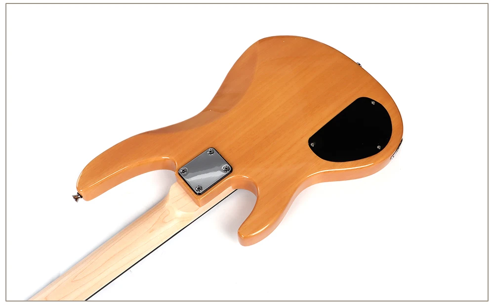 Smiger  4 strings bass guitar with manufacturer wholesale price natural wood electric bass guitar