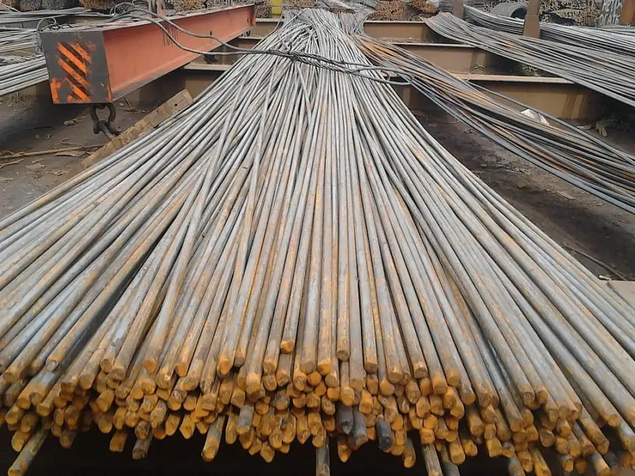 Top quality steel rebars for concrete reinforcement, construction iron