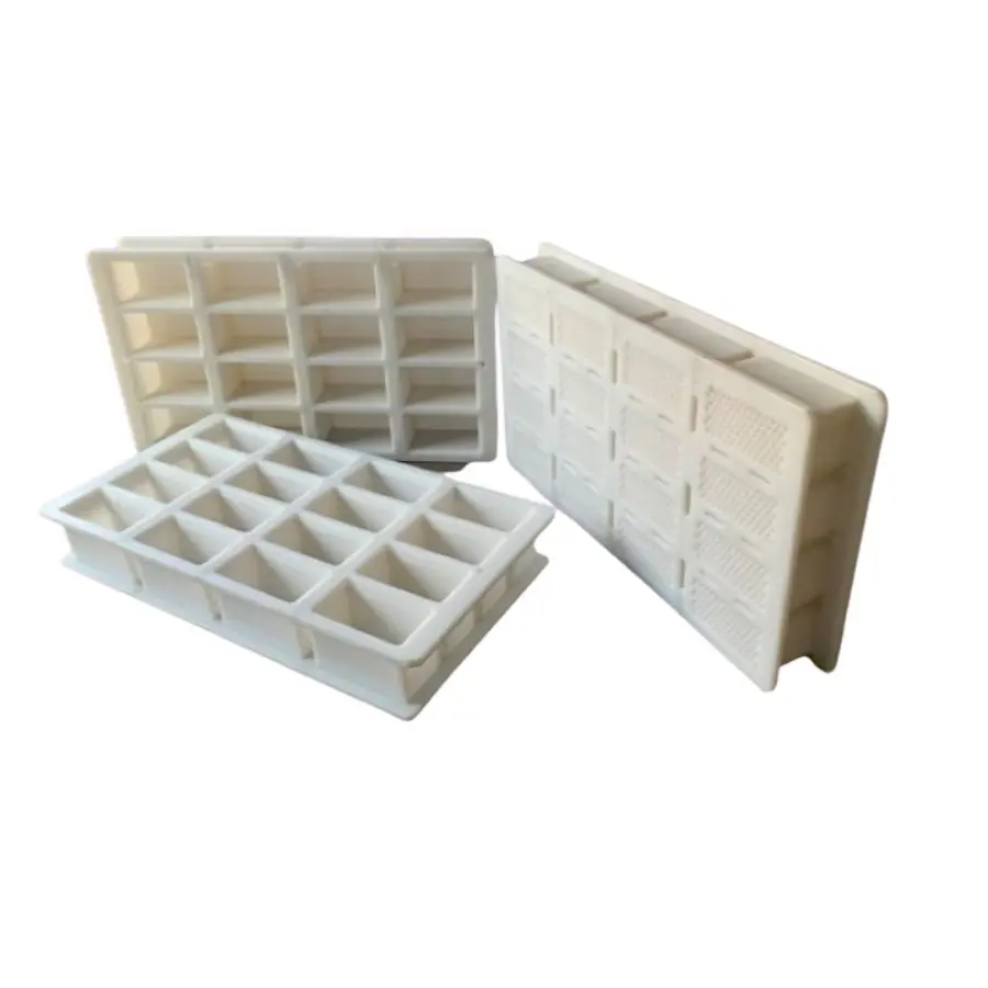 Reasonable Price Multi - Cavity Paneer Cheese Mould Custom Size Durable Plastic Material Paneer Making Cheese Mould Supply