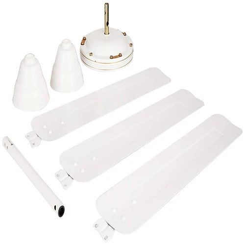 High Quality Copper Motor Ceiling Fan | REVE Swift DLX 120 0mm 74-Watt Ceiling Fan White  Warranty : 2 Year