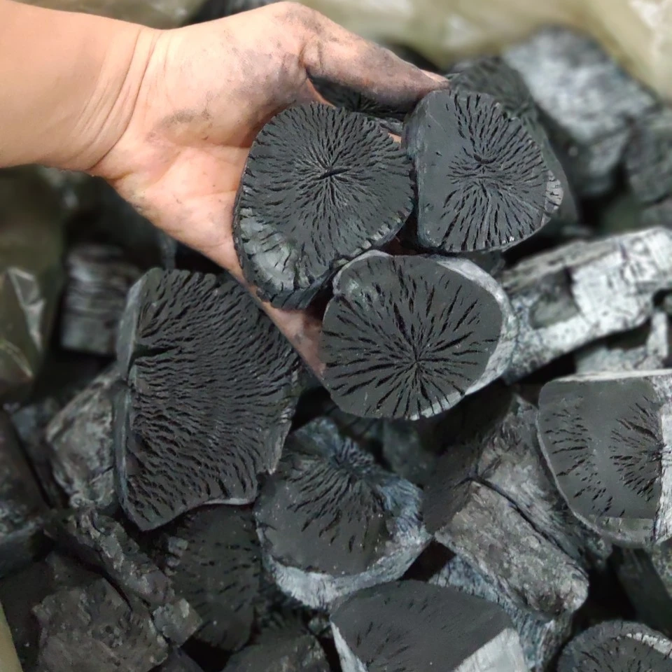 Vietnamese smokeless white charcoal at best price binchotan lychee - natural lychee white charcoal for sale