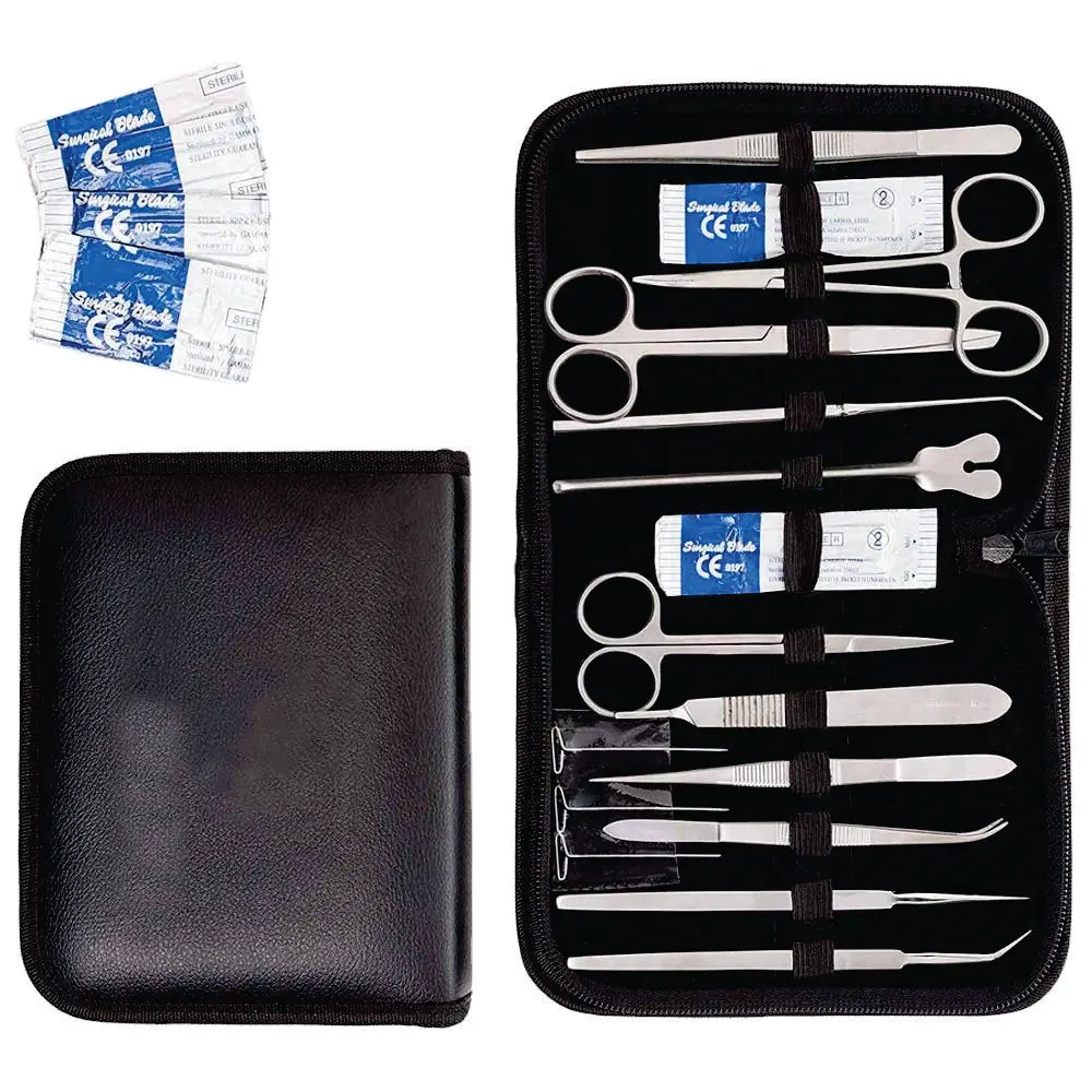 Набор для медицинских студентов из 24 предметов хирургические инструменты