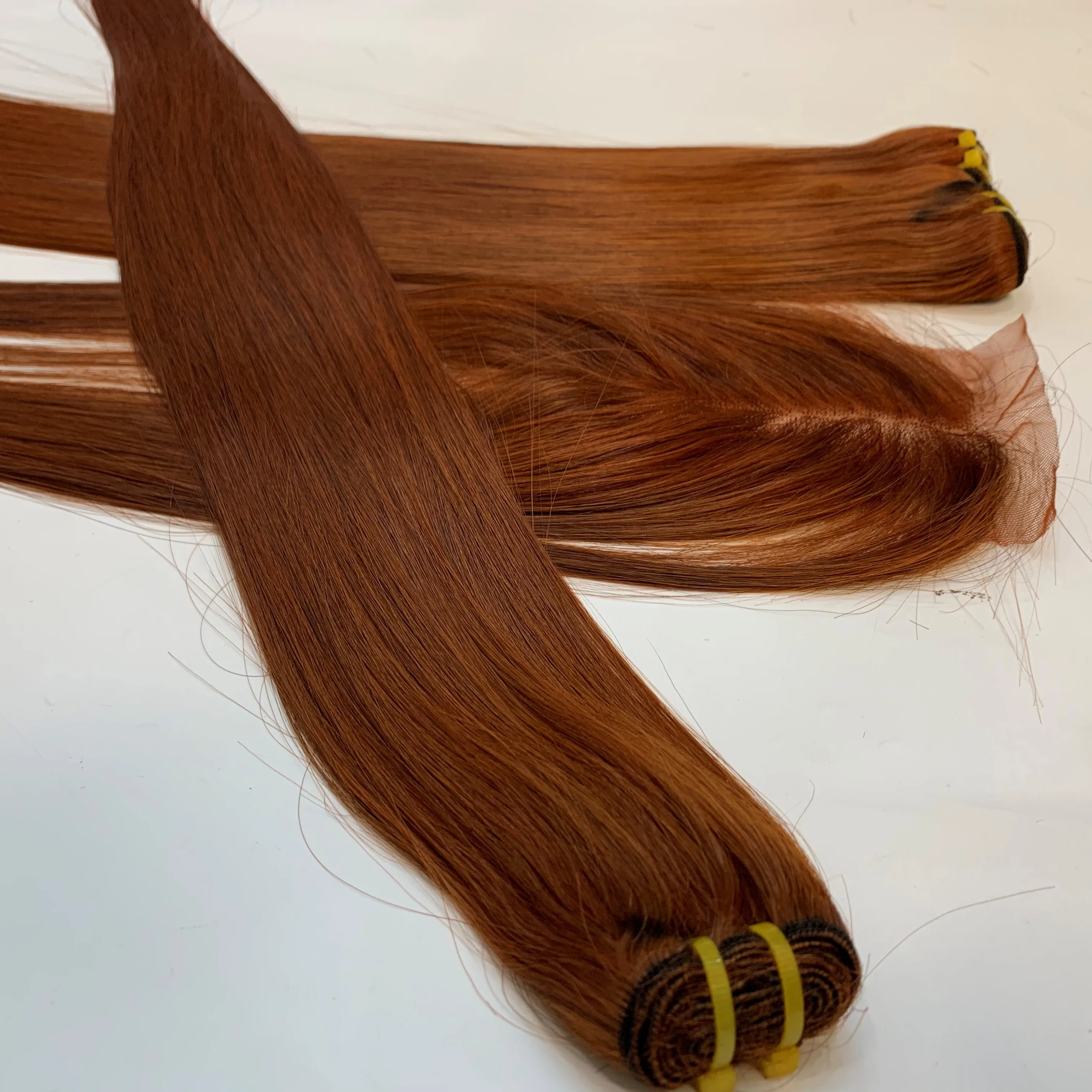 Light brown/ Honey brown/ Dark brown color hair Wholesale price - Hot sale Virgin hair from Vietnam