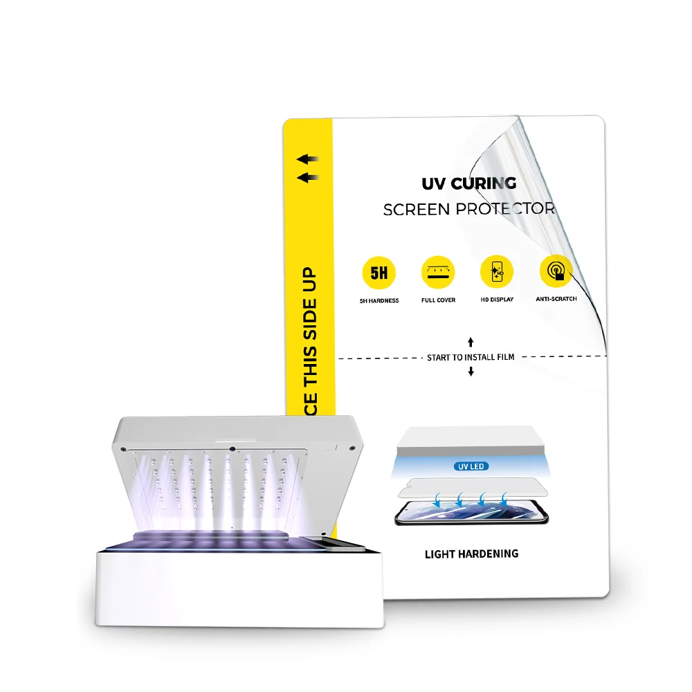 Bestsuit Wholesale 5HD Transparent UV Curing Screen Protector