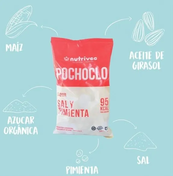 Healthy snack Gluten Free Vegan Kosher Salt and Pepper Popcorn