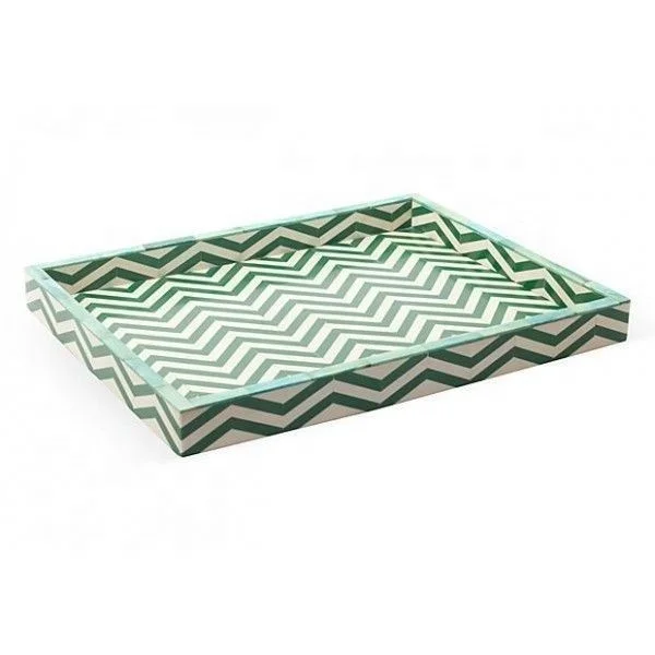 Stylish Bone Servings Tray Bone inlay serving tray made with natural bone high quality at very cheap prices.