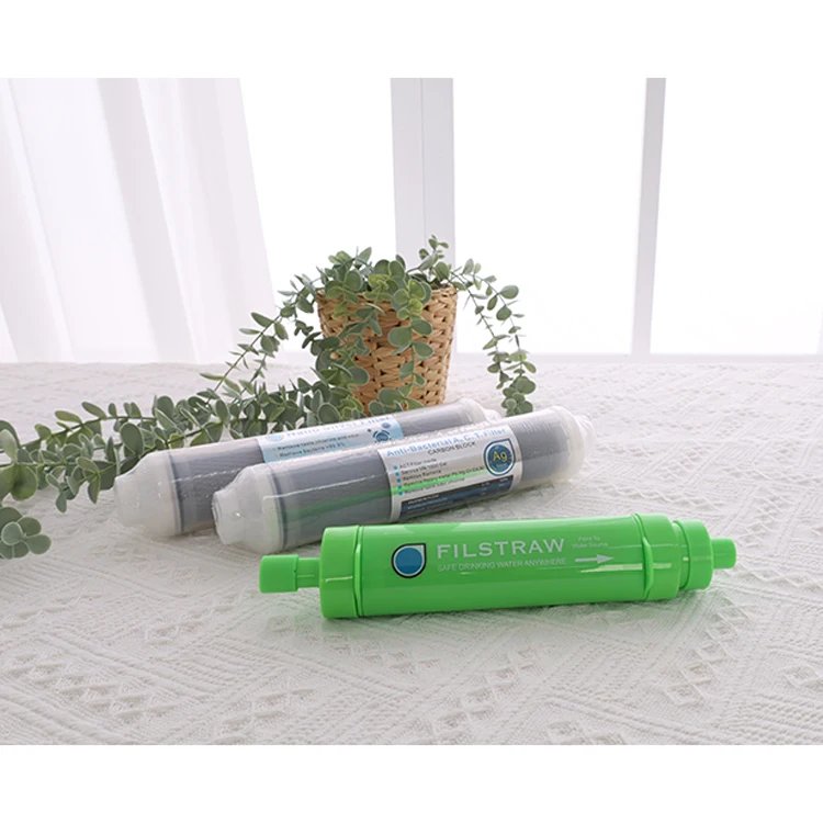  Фильтр класса Nano для раствора чистой воды соломинка кемпинга