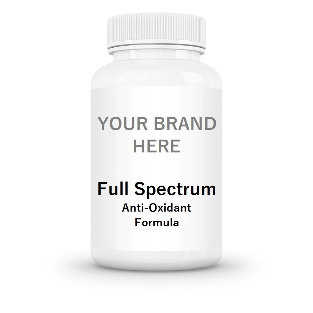 Made in USA Full Spectrum Antioxidant Formula Private Label 60ct Bottle Bulk Dietary Supplement Anti Oxidant Pills