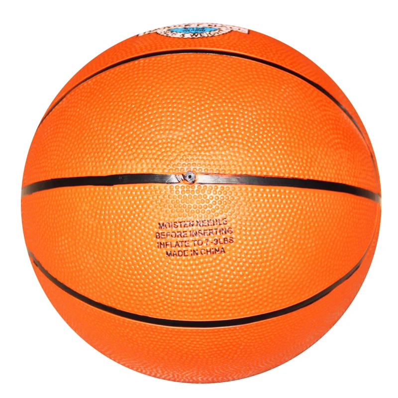 High Quality rubber Official Size 5 6 7 Basketball China, Custom Logo orange Basketball For Training