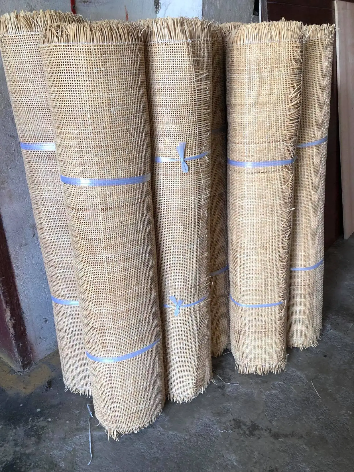 Плетеная тростниковая сетка 16 дюймов 18 24 дюйма плетеная полуотбеленная высокого качества + 84947900124