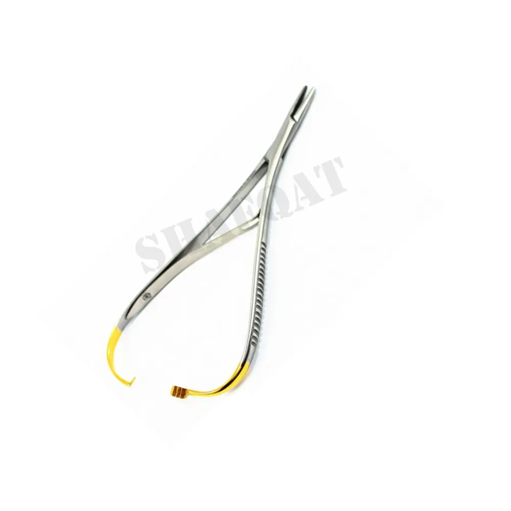 14 cm TC Mathieu Needle Holder Orthodontic Mathieu Plier Surgical Instrument Custom  Mathieu Needle Holders with Tungsten