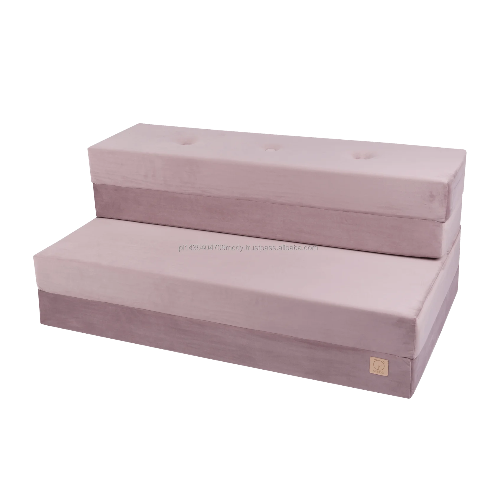 EU Fast Shipping Kids Sofa Bed Foldable Couch Soft Furniture for Baby