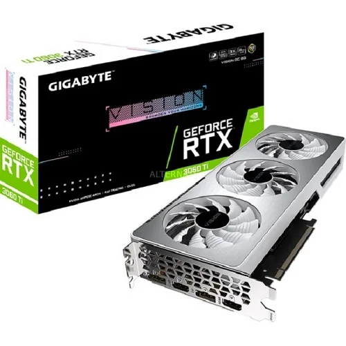 Brand New GIGABYTE Ge-Force RTX 3060 Ti VISION OC 8G For Desktop Gaming Geforce GIGABYTE Nvidia 3060Ti