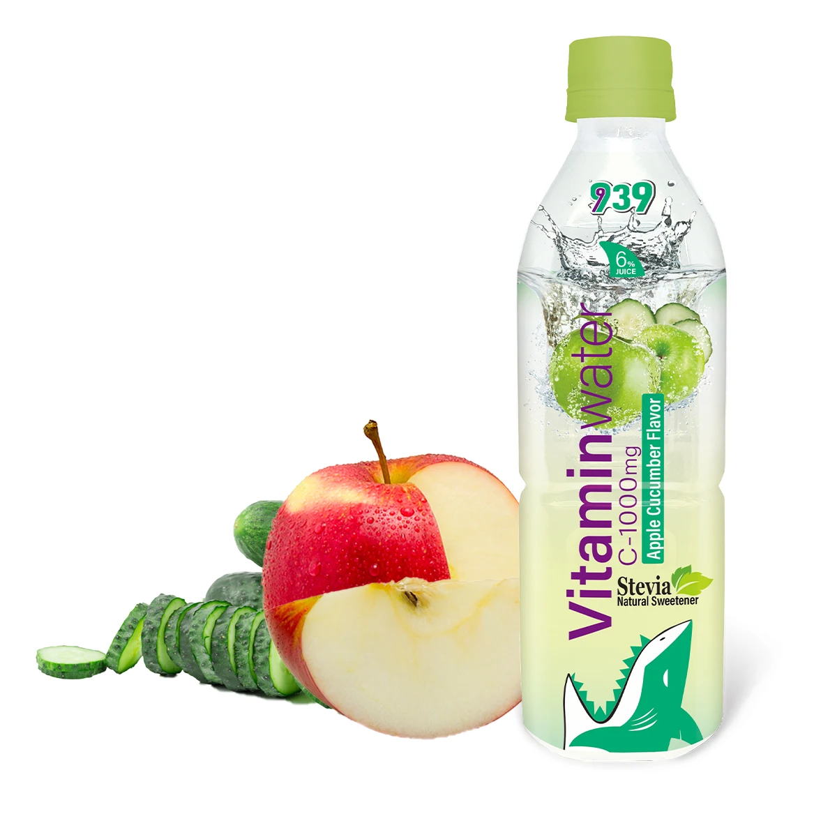 Витаминный напиток с водной этикеткой