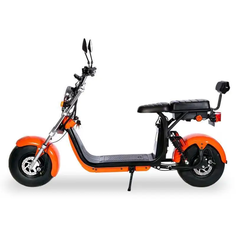 EEC/COC Citycoco 3000W Homologation Electric Scooter with Removable Lithium Battery