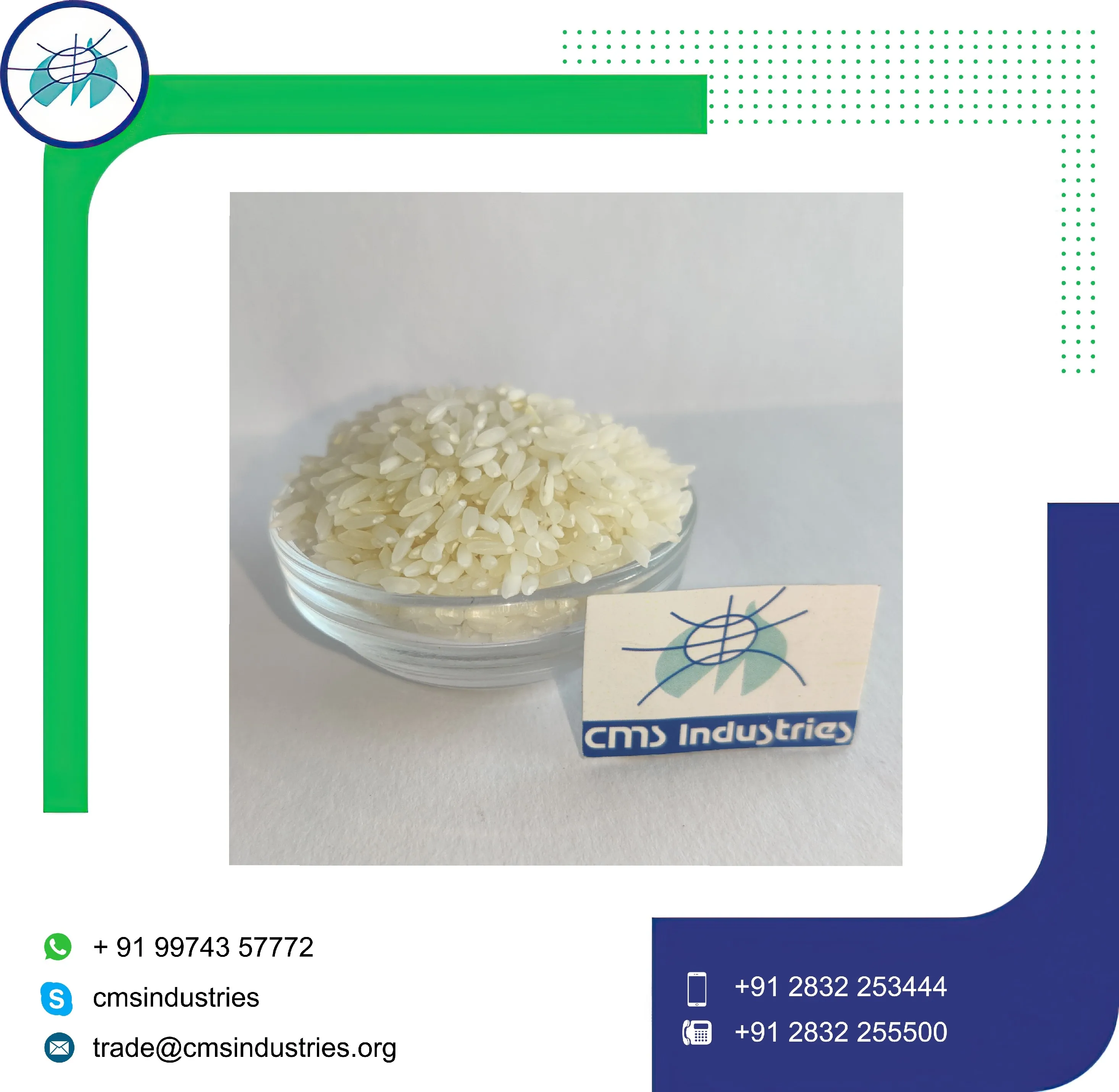 Паровой рис масоори (Broken 5%)