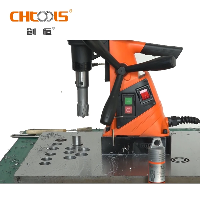 CHTOOLS DX-35 110 В/220 В Портативный электрический сверлильный пресс пластиковый станок для отверстий с магнитной поддержкой OEM