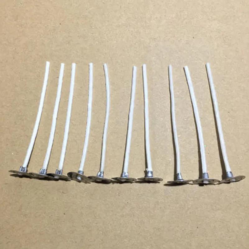 High Quality 20 Cm Round Nylon Silver 100% Cotton Dochte Aus 100 % Baumwolle For Gift Bags