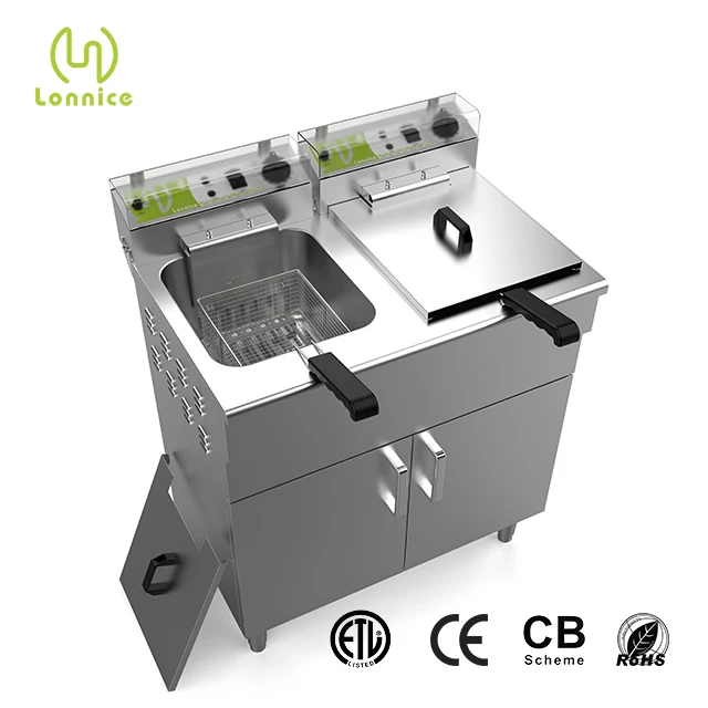 Industrial plantain potato chips fast fryer chicken fryer machine electric fryer