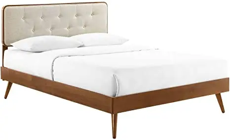 Modern North European Style Solid Wood Bed Bedroom Furniture Dermal Bed 708#