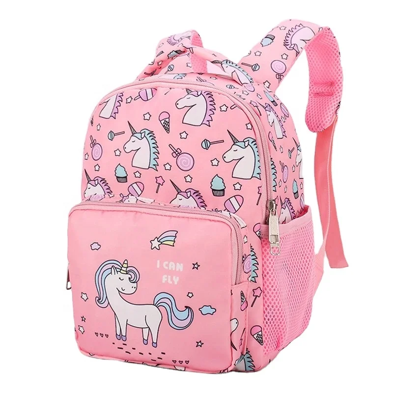 Tas sekolah School Bag Backpack Kids Children Student Bags 3~12 Years Old Primary School Boys Girls Book Bag Cartoon