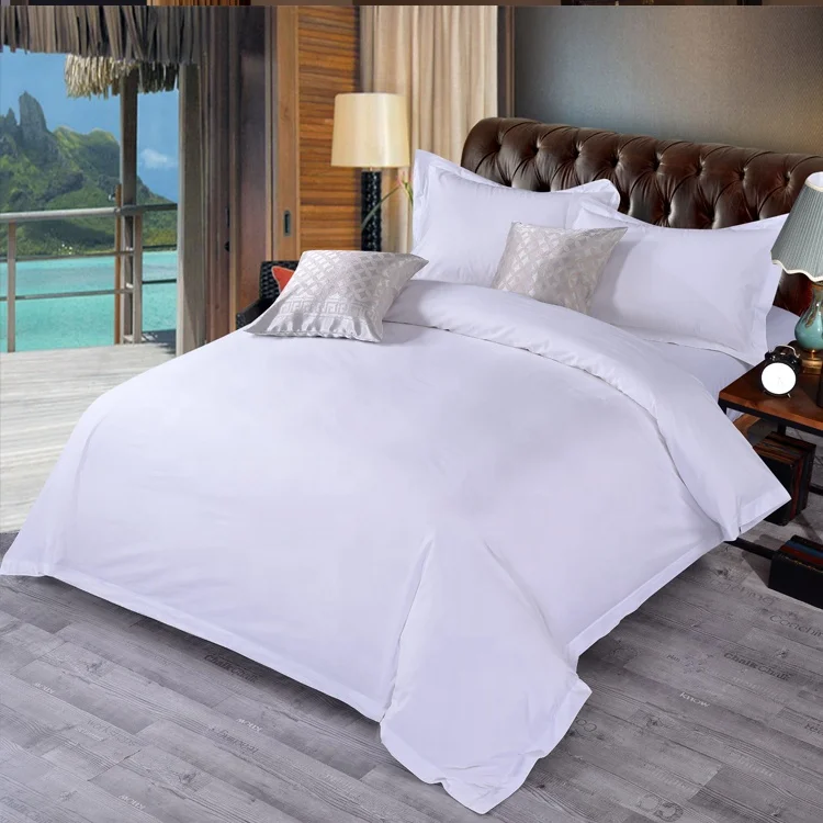 5 Star Luxury 1000 Thread Count Cotton White Bed Linen Hotel Sheets