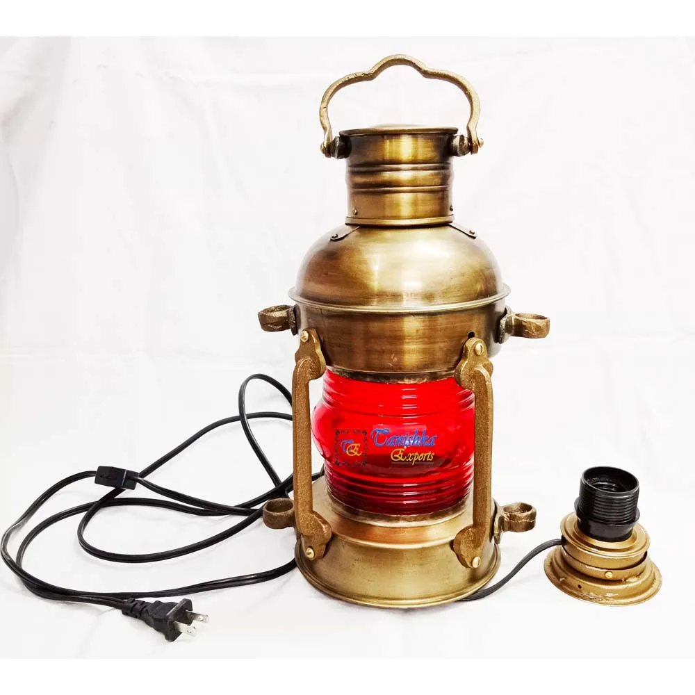 Морской латунный подвесной фонарь домашний декор масляная лампа морской корабль