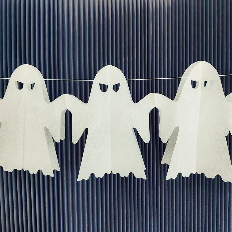 Хэллоуин Гирлянда призрак 12 футов CE-6644