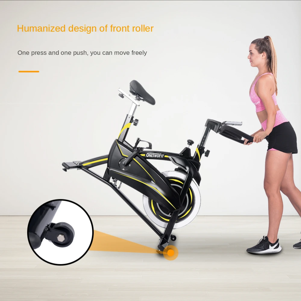 
OneTwoFit Estatica Plegable Para Bicicleta De Spinning Profesional China Custom Indoor Exercise Bike 