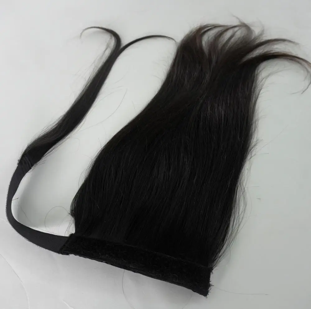 Pony tail high quality straight  hair of Viet Nam hair