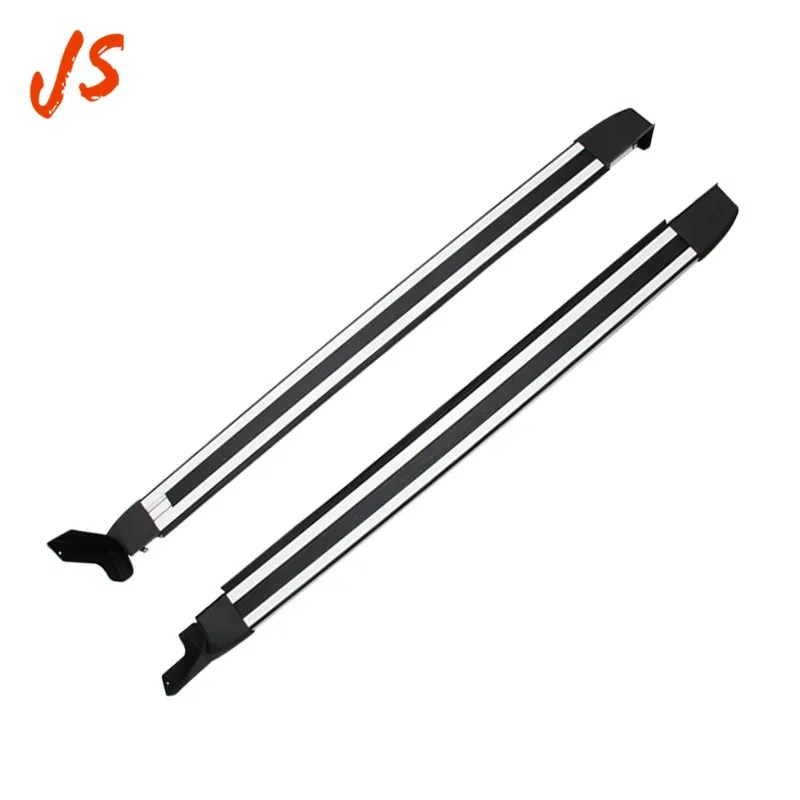 Top quality silver and black car side step bar at a discount for HIGHLANDER 2012