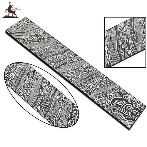 Стержень из дамасской стали для изготовления ножей Ручная ковка