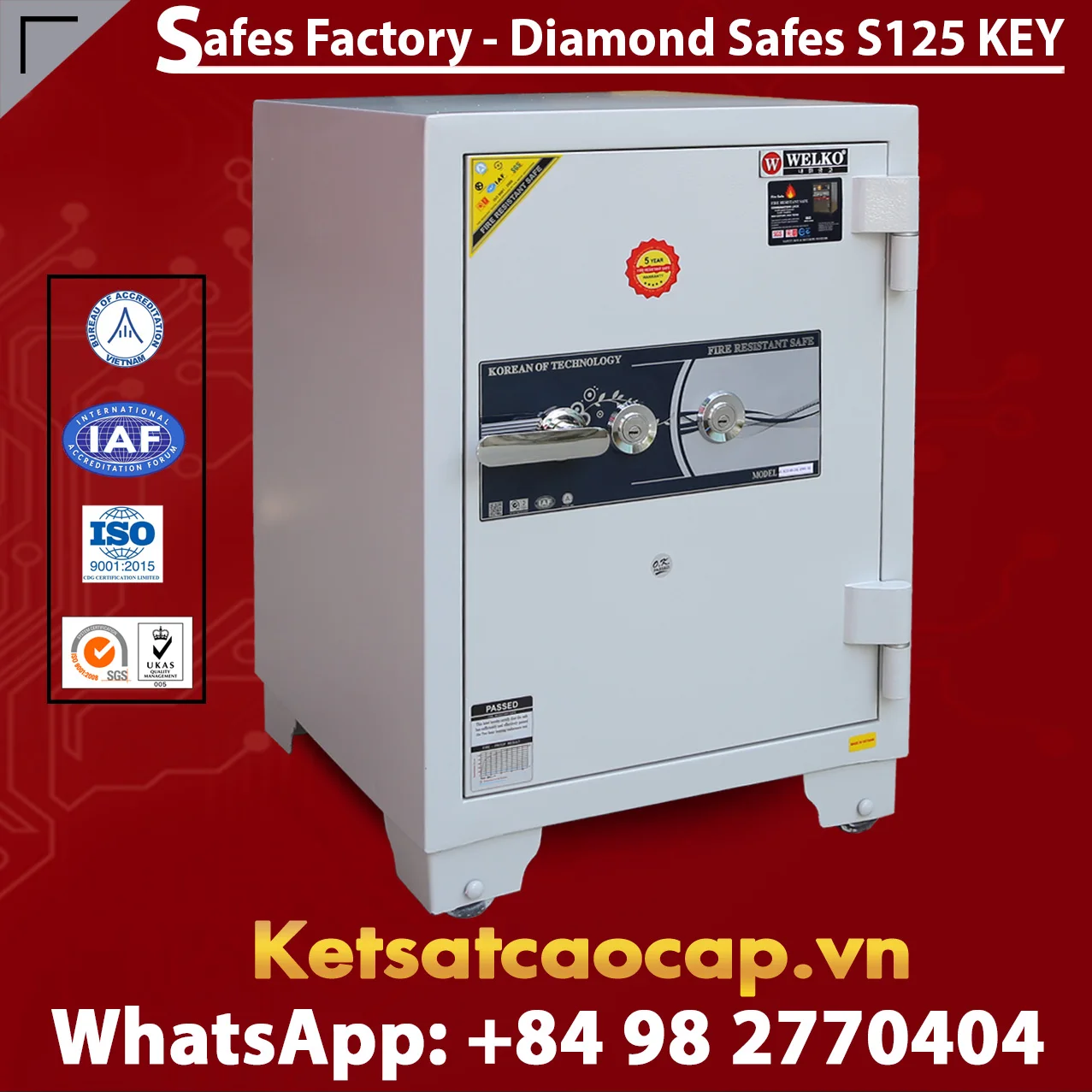 Diamond Safe KS125 2Key