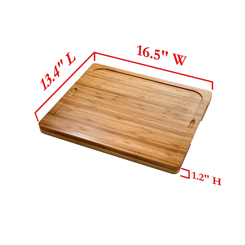 bamboo chopping block easy clean multipurpose cutting board with removable color coded pp mats cutting board with mats