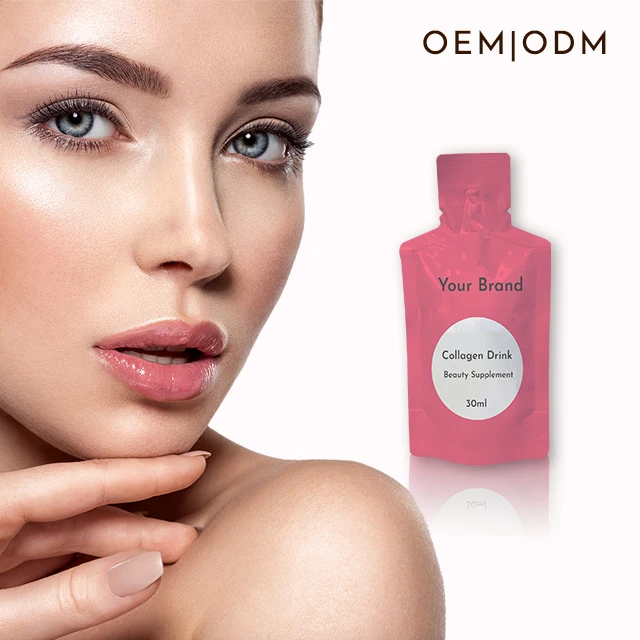 OEM your logo Collagen drink powder good for bones muscles blood in your body