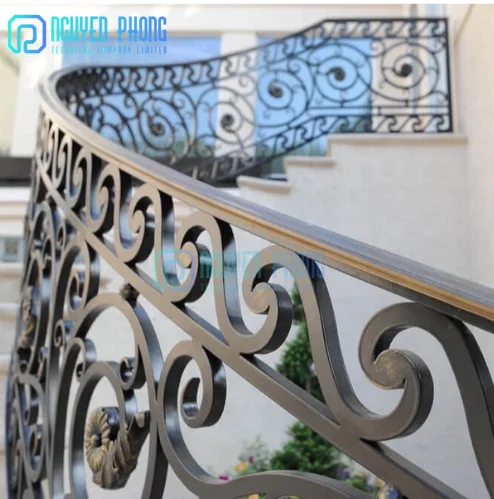 Beautiful Metal Staircase Railing  For Housing, Decking, Bridge Railings