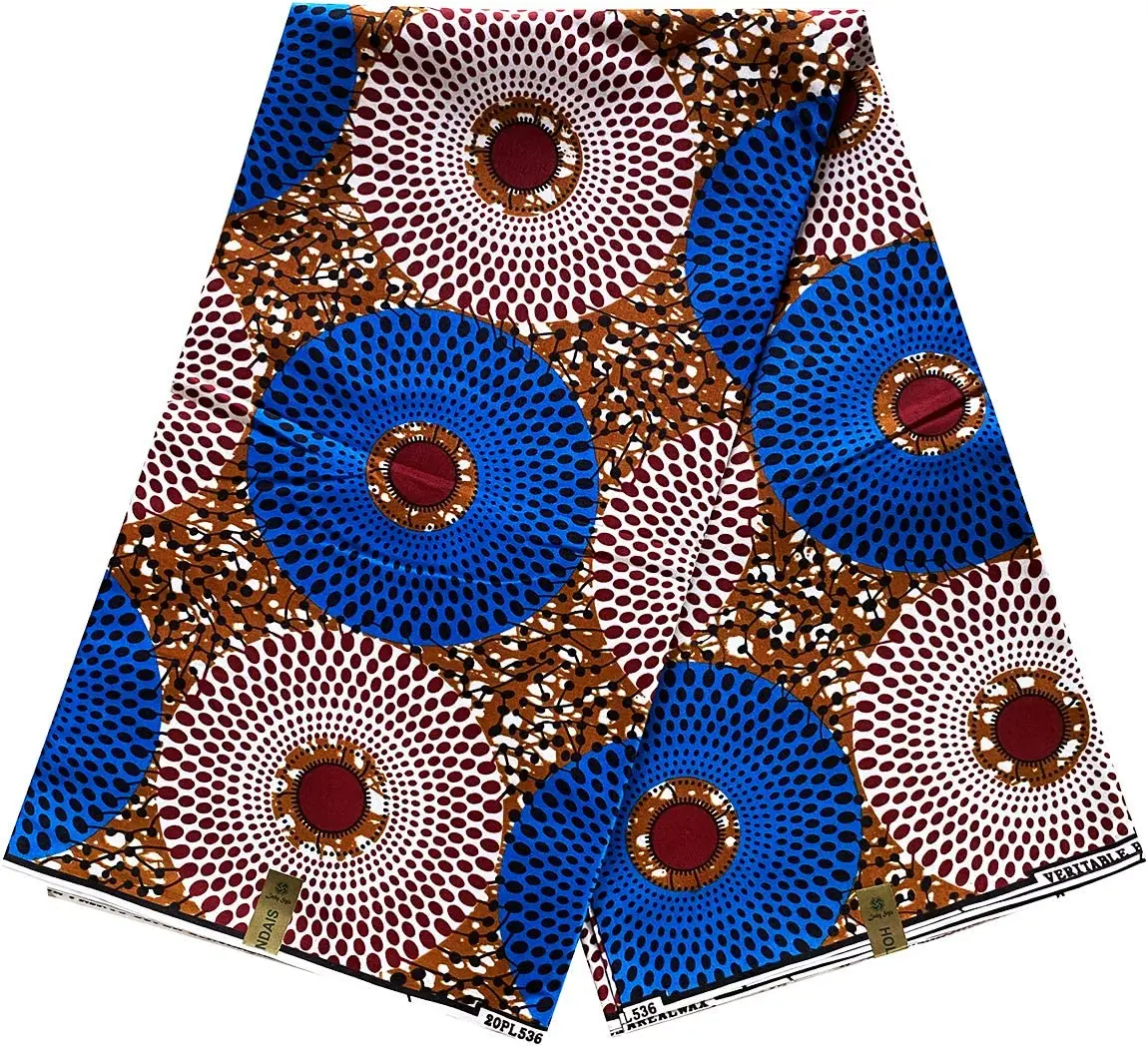 100 percent Polyester material items supply type african wax prints fabric