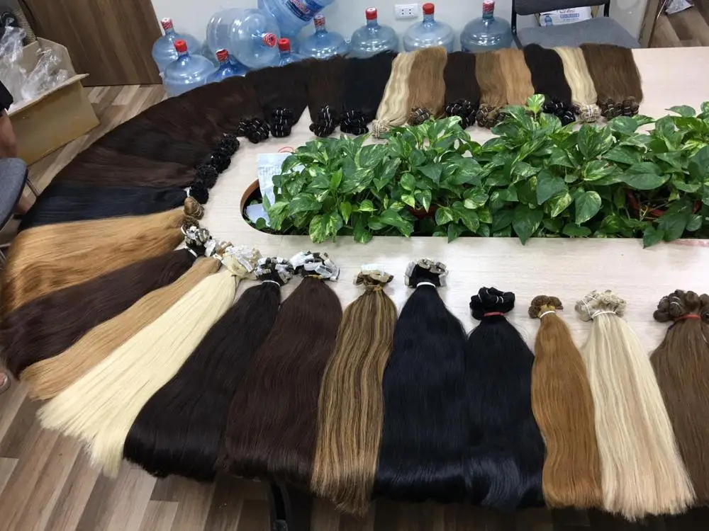 
RAW VIETNAMESE HAIR DOUBLE DRAWN QUALITY FLAT TIP EXTENSIONS 