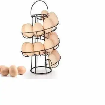 CLASSIC DESIGN GOOD QUALITY METAL EGG BASKET COST EFFECTIVE EGG HOLDER KITCHEN DECORATIVE IRON EGG STAND BASKET