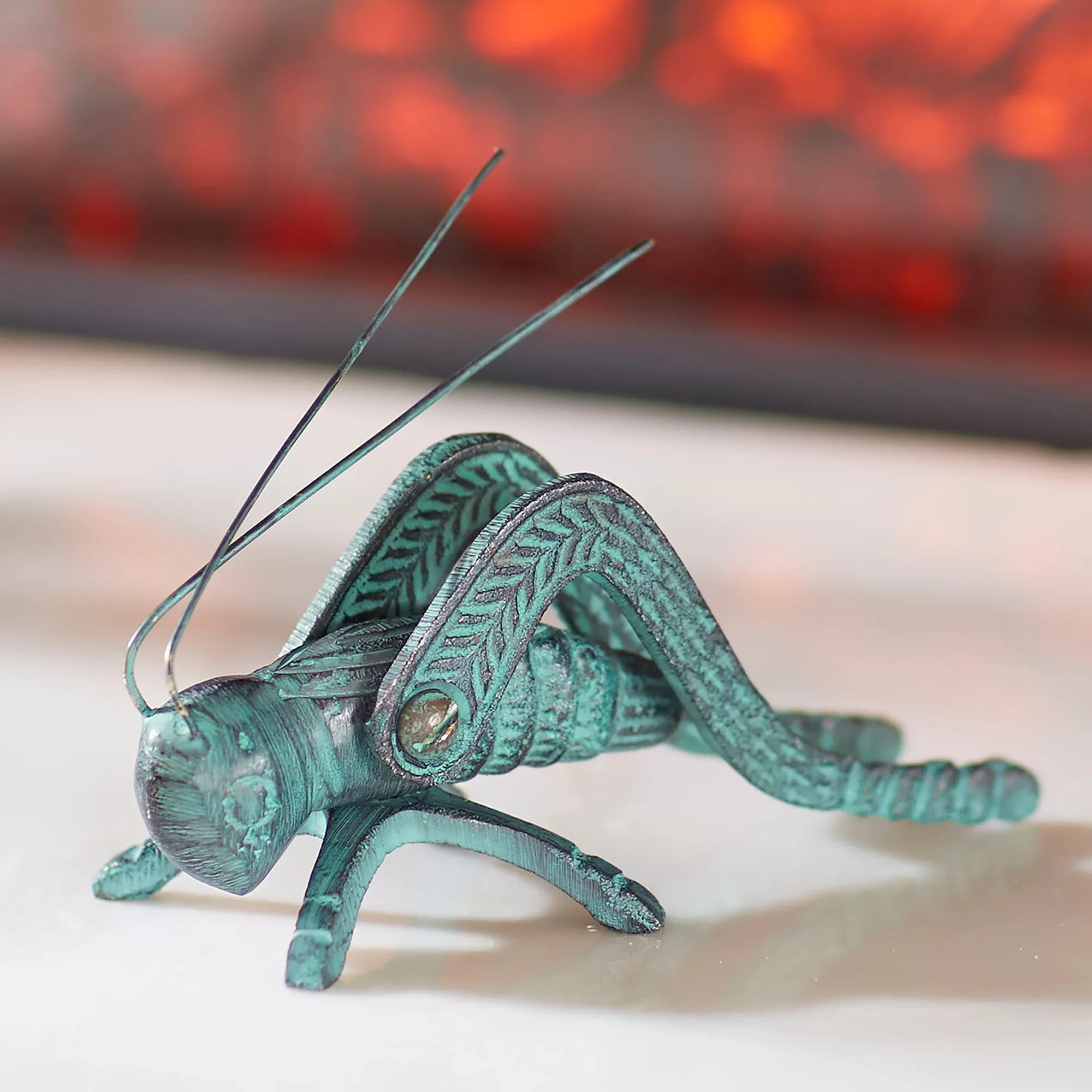 Metal Brass Cricket Small nordic geometric home decor items modern living room accessories office table decoration for home Scul