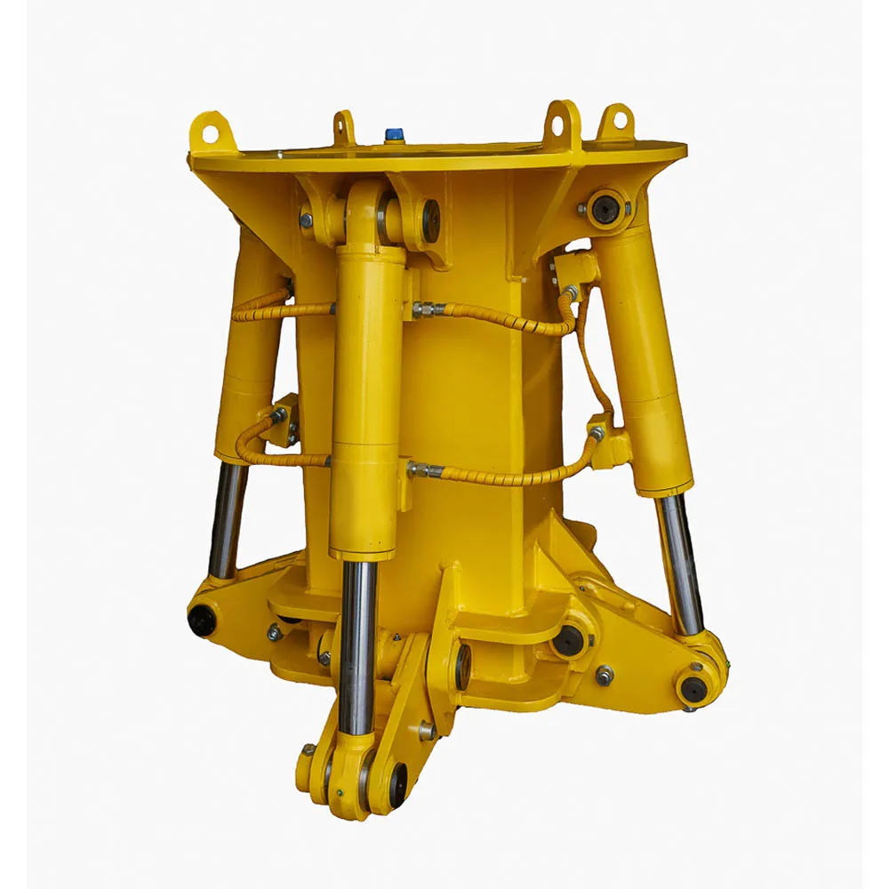 Top quality hydraulic vertical pile breaker for square piles, no deformation of reinforcement cage, pile cutter machine