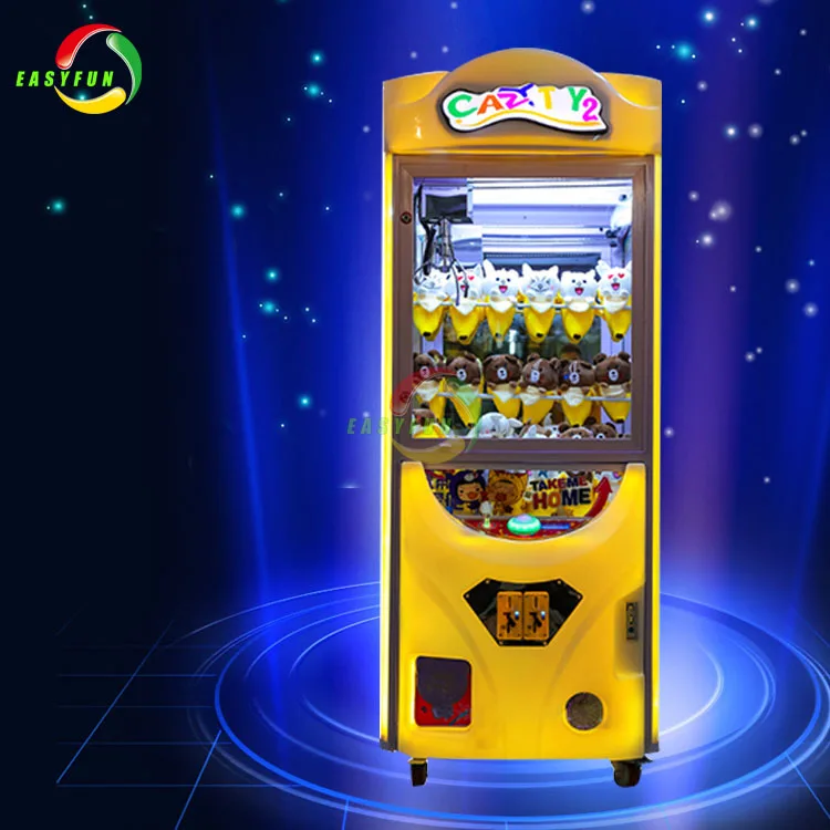 Crazy toy 2 durable and strong crane claw vending toy games machine