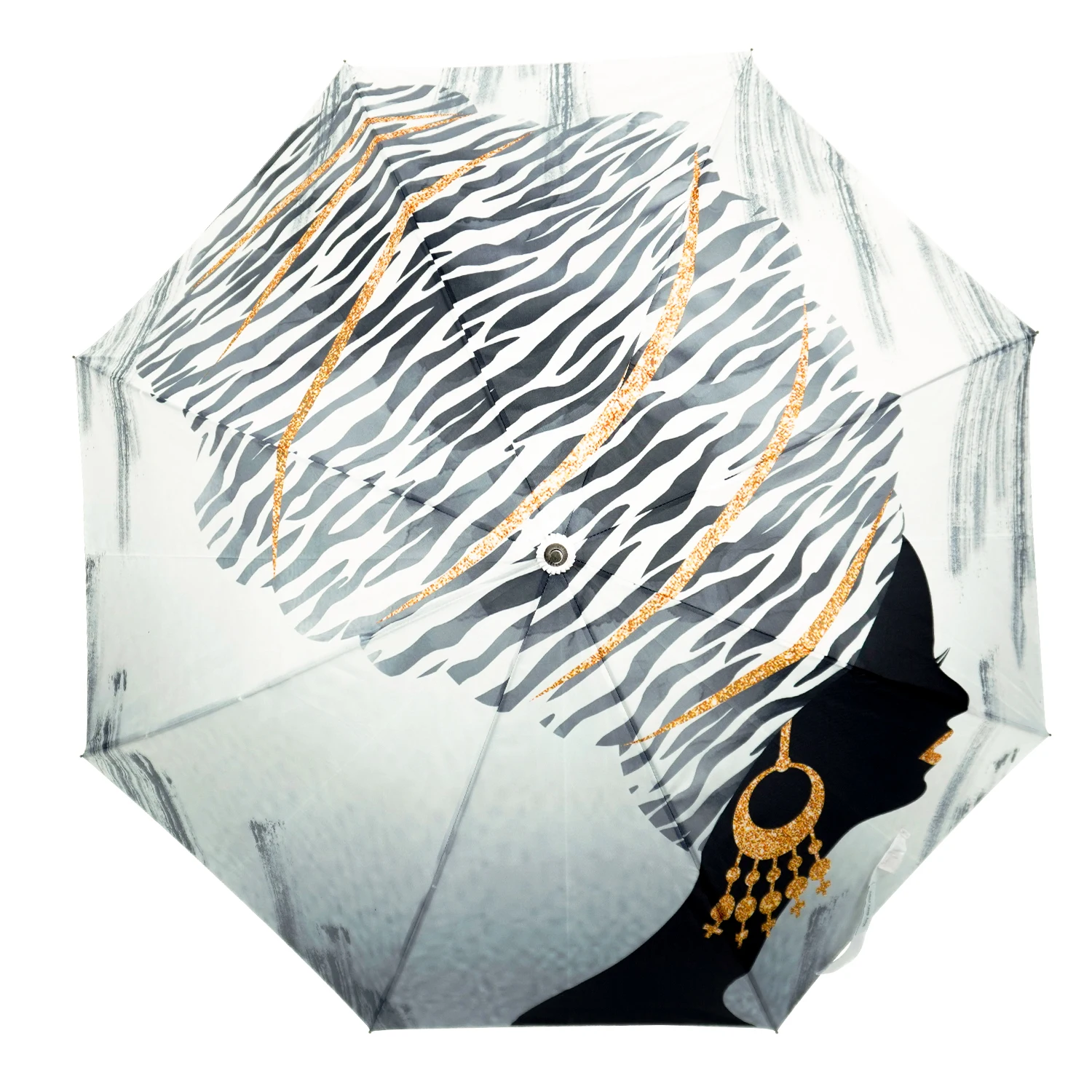  23inch OEM tropical beach umbrella african print waterproof