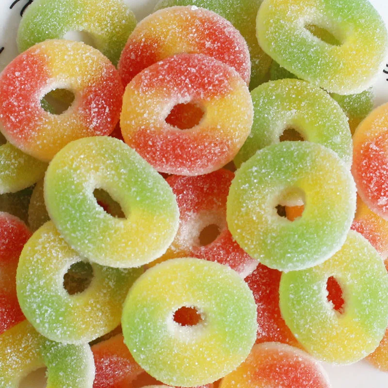 
Mixed shape sweet and sour fruit flavor fudge soft candy 