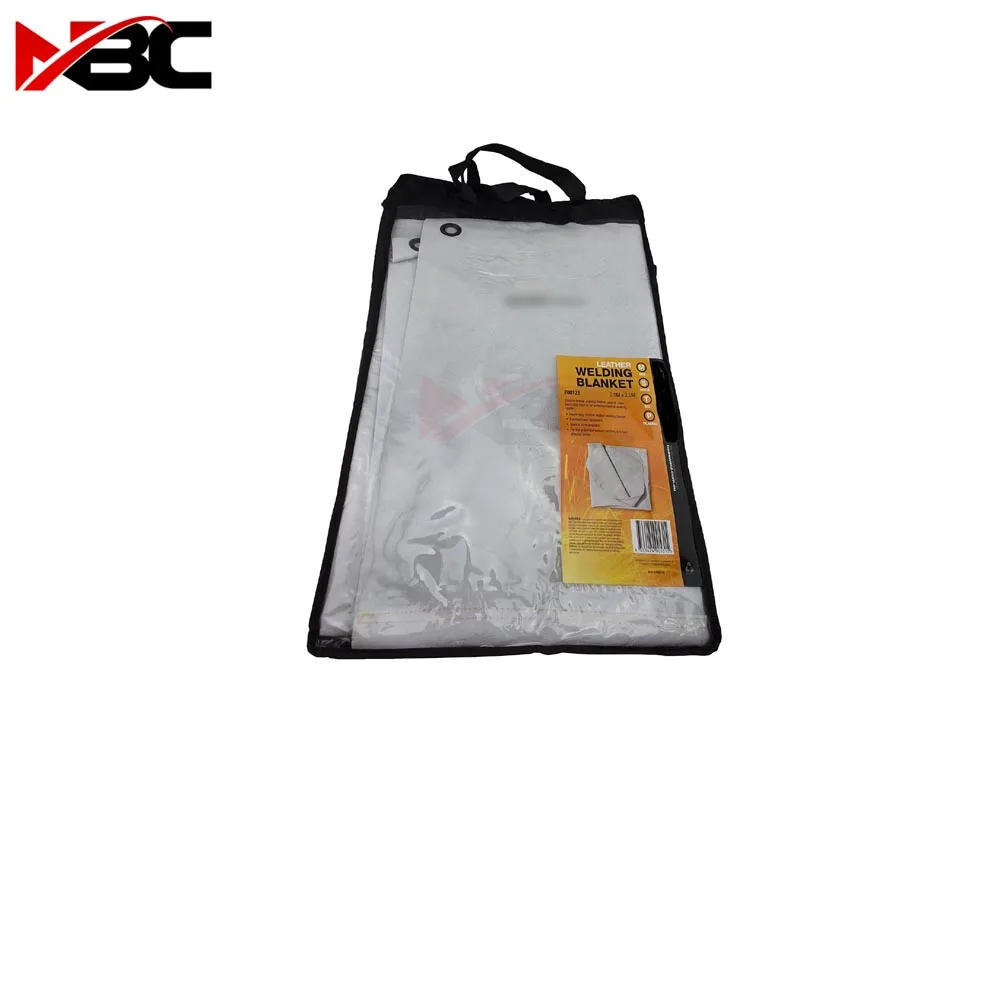 Chrome Leather Welding Blankets with Brass Eyelets