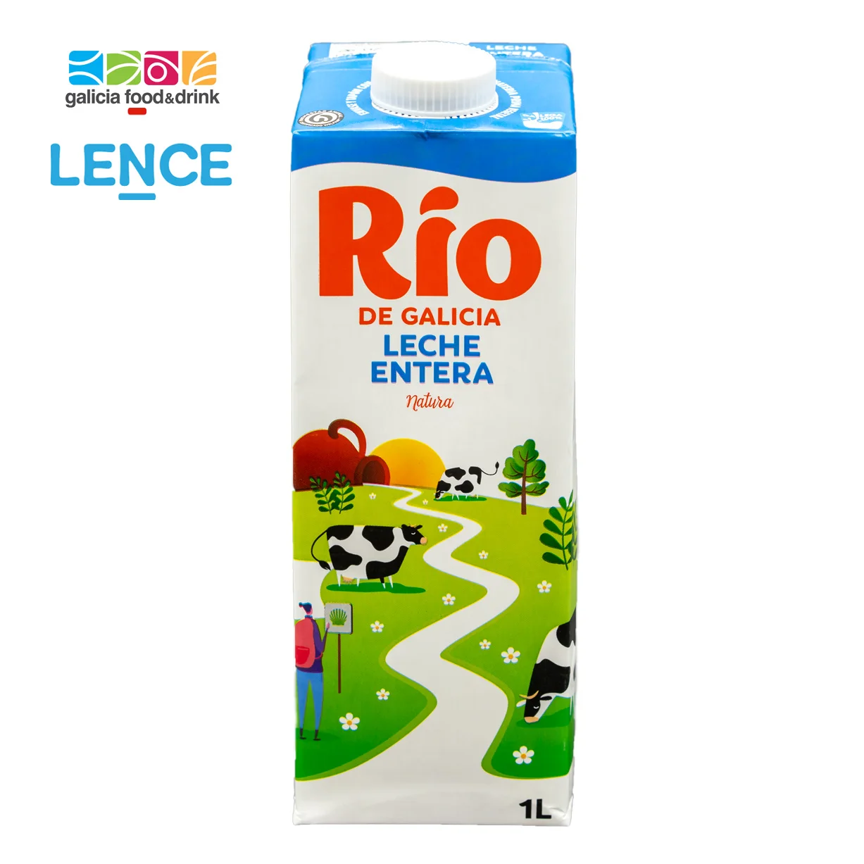 High Quality Spanish Milk | Packaging 1L | Whole & Semi-skimmed milk IFS food Leche Rio