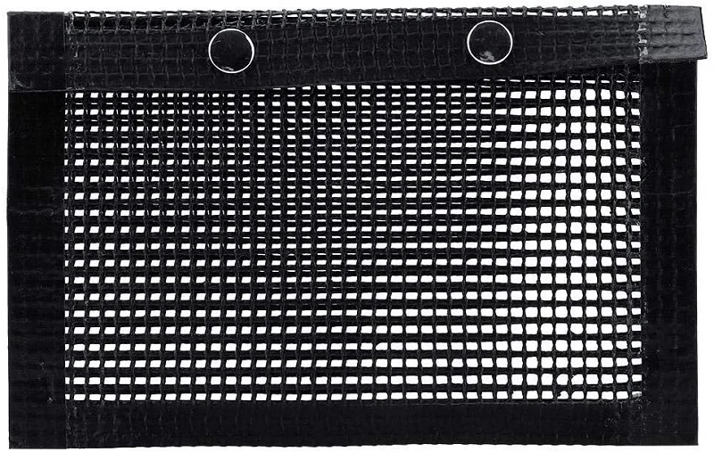 Антипригарная Сетчатая Сумка для гриля, уличная сетка для кемпинга, барбекю, выпечки, черного цвета