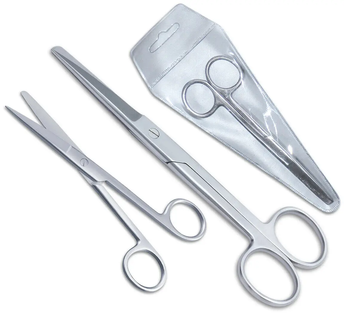 Набор хирургических инструментов из 13 предметов базовые хирургические щипцы ножницы держатель иглы коробка нержавеющей стали