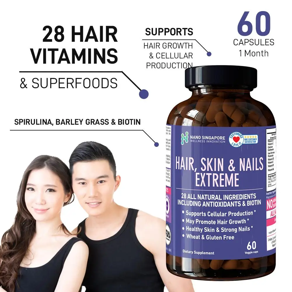 [NEW] The Best All Natural Natural Hair Vitamins Biotin Capsule Skin Lightening Pills