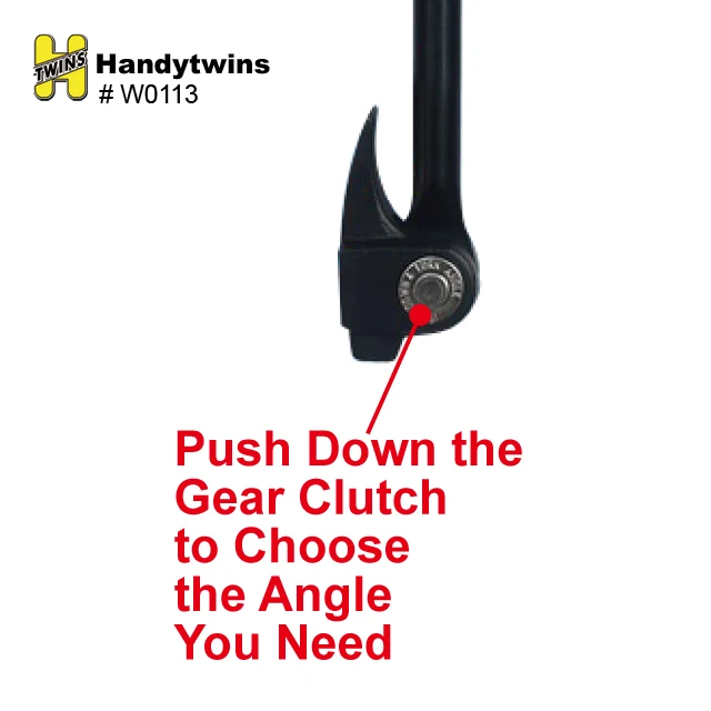 Adjustable angle Pry Bar for Construction Industry